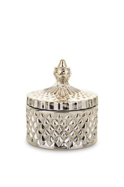 Palermo Gold C, dekoracyjny pojemnik amfora, wym.10x8.5cm