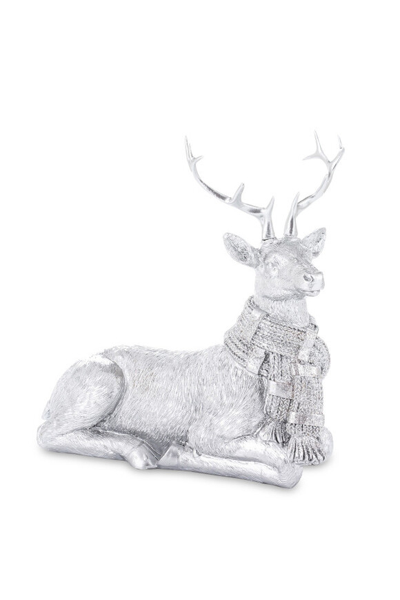 Deer Elegance, świąteczna figurka renifer