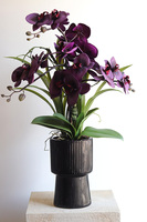 Fioletyna, wysokiej jakości sztuczny storczyk, wym.60cm