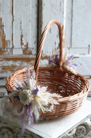 Minelia Netra, dwustronnie dekorowany koszyczek wielkanocny