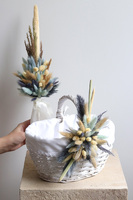 Suszkovo, dekorowany koszyczek wielkanocny