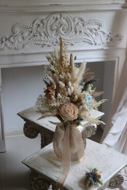 Boho Sofia, bukiet do wazonu, E, dł.50cm