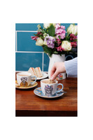 Dzień Babci i Dziadka, komplet 2 filiżanek do espresso, Pies & Kot, poj.240ml