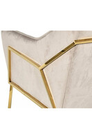 Glamour Nude, fotel welurowy tendom.pl