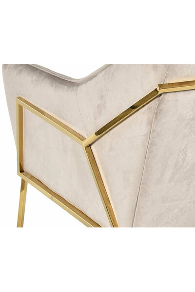 Glamour Nude, fotel welurowy tendom.pl