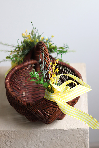 Trafeli, dekorowany koszyczek wielkanocny