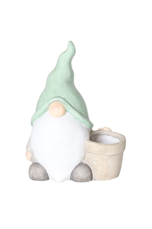 Garden Gnome, krasnal ogrodowy z doniczką