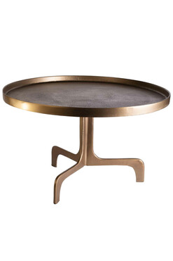 Kent, stolik kawowy okrągły, wym.39x64x64cm 