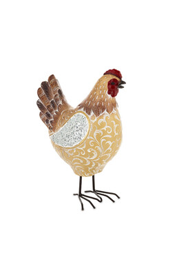 Coco Cottage A, wielkanocna figurka kura, wys.22.5cm