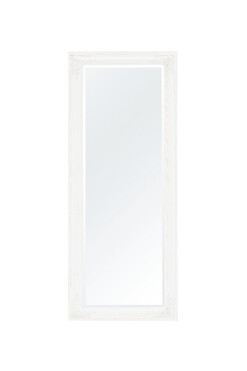 Palazzo White B, lustro w białej ramie, wym.131.5x51.5cm