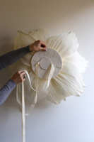 Paper Flower, ręcznie robiony kwiat papierowy wiszący