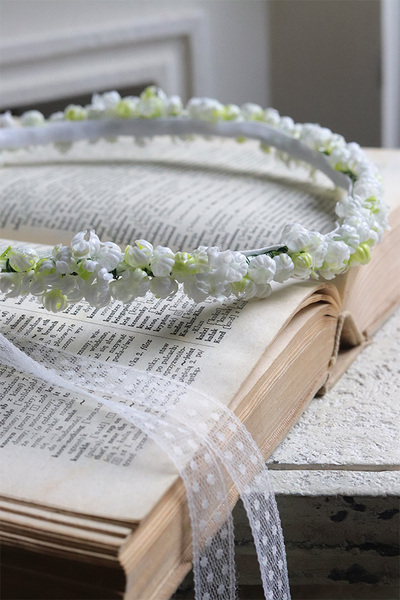 Vidourle, komunijny wianek na głowę