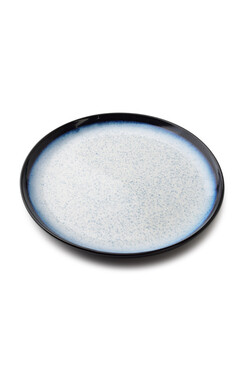Night, ceramiczny talerz obiadowy, śr.27cm
