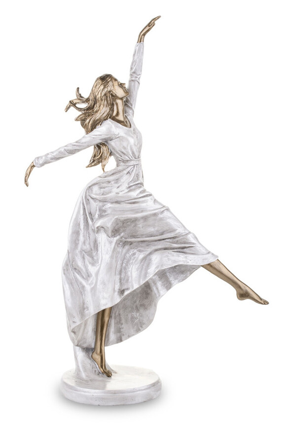Gracja, elegancka figurka kobieta tańcząca