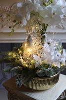 Winter Time Deluxe, elegancki storczyk zimowy LED