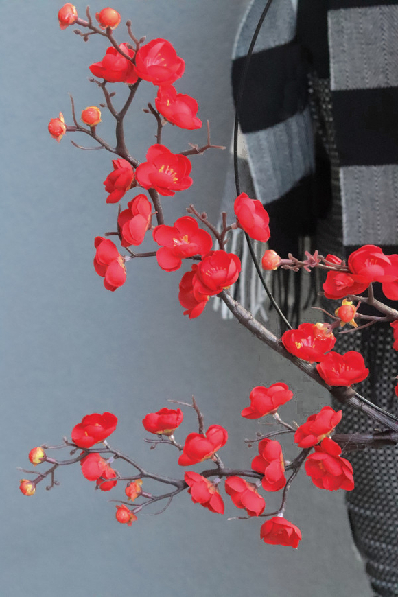 Sakura Subtelle, wiosenny wianek na obręczy