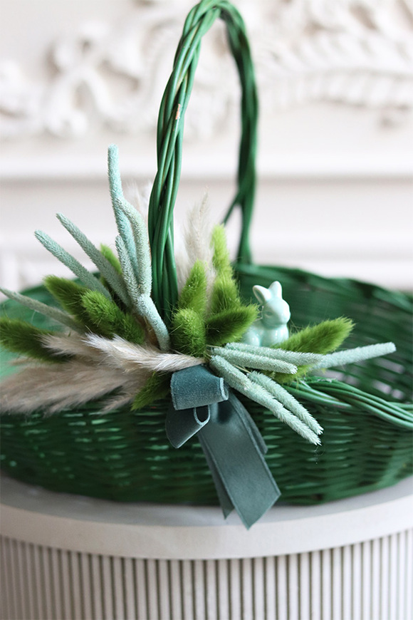 Dark Green, koszyczek wielkanocny