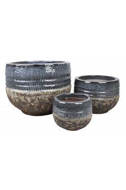 Tracja, komplet donic ceramicznych, kpl.3szt 