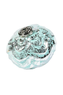 Bosco Antique Green, świąteczna bombka, śr.12cm, kpl.6szt