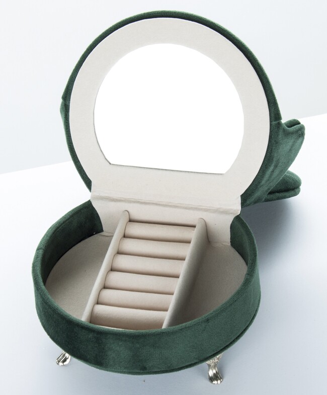 szkatułka / puzderko Florencja Fotel Malachit, wym.18x15.5x13cm