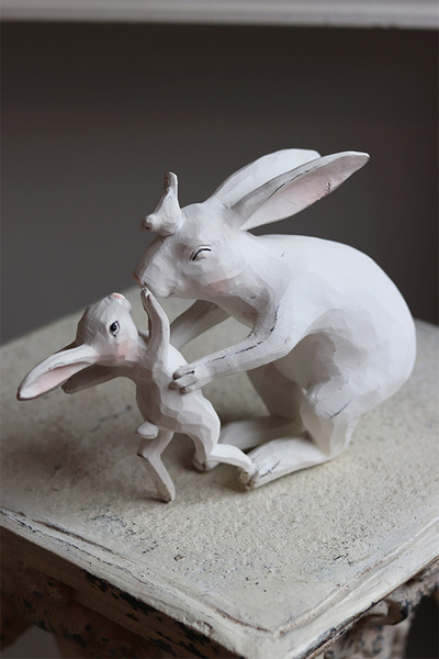 Zajączkowo figurka wielkanocna zajączki