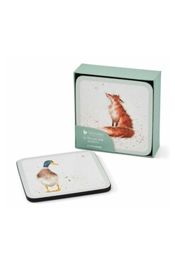 Wrendale, podkładki korkowe, małe, 6szt