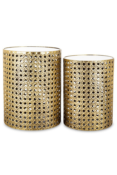 Vienna Gold, stolik szklany