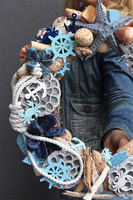 marynistyczny wianek do powieszenia na drzwiach, Oceano, śr.40cm