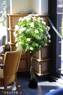 Azalia, sztuczna roślina w doniczce, wys.120cm