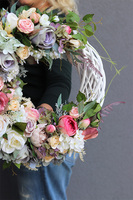 Rosalisa, ozdobny wianek na drzwi