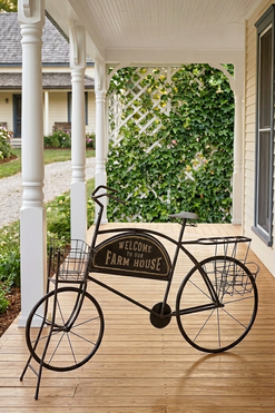 Bicycle, kwietnik rower, wym.87.5x130x38cm