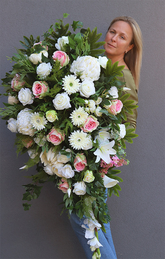 Romeria, komplet dekoracji nagrobnych