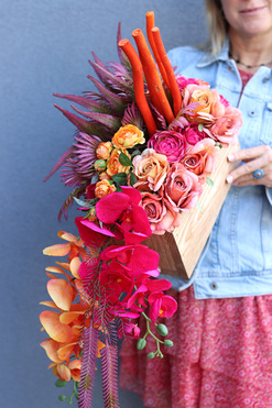 OD RĘKI Design Home Autumn, nowoczesna dekoracja w skrzynce, wym.40x28cm