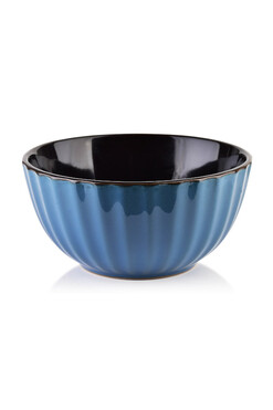 Bergamo Blue, porcelanowa miska do zupy, poj.600ml