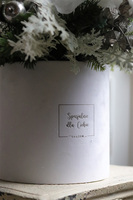 White Place, biały flowerbox zimowy