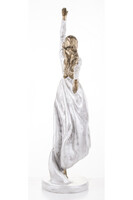 Gracja, elegancka figurka kobieta tańcząca