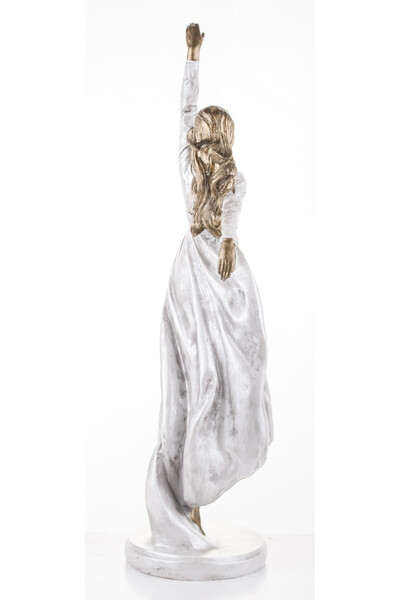 Gracja, elegancka figurka kobieta tańcząca