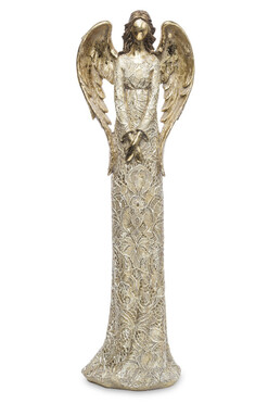 Selatiel, figurka świąteczna anioł, wys.38.5cm