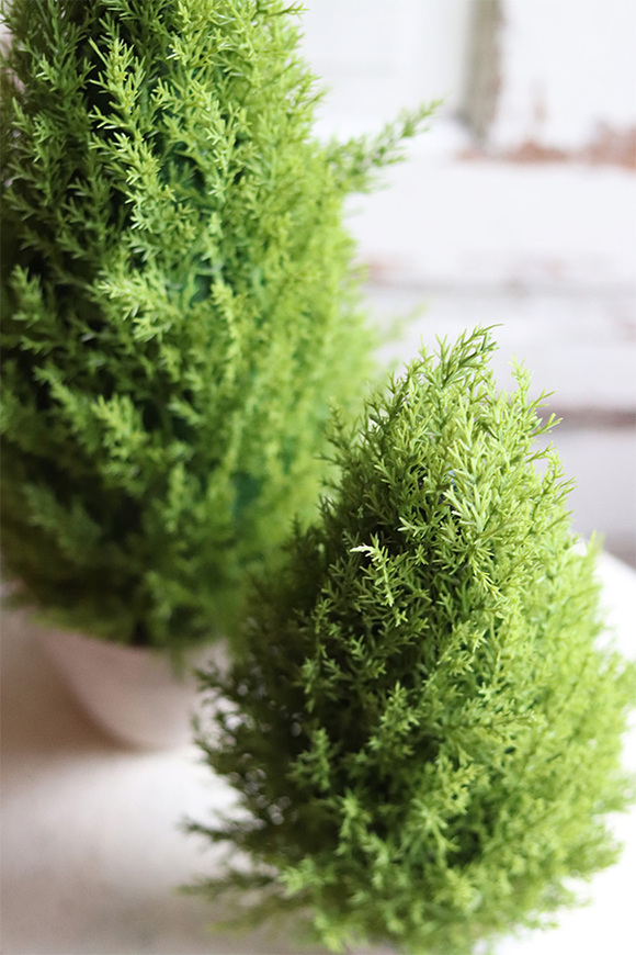 Cyprys (mniejszy), choinka sztuczna w doniczce, wys.43cm