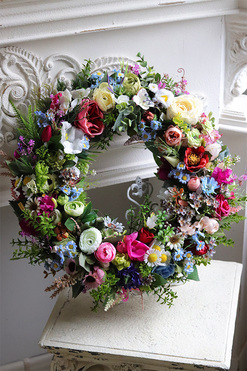 Polna Pokusa, wianek dekoracyjny, śr.42cm