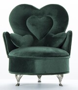 szkatułka / puzderko Florencja Fotel Malachit, wym.18x15.5x13cm