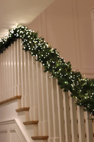 Royal Classic Green, zimowa girlanda dekoracyjna