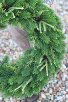 Natural Christmas, iglasty wianek jak żywy, śr.58cm