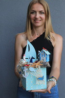 Nadmorska Miejscowość, flowerbox marynistyczny