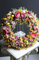 Wiosenna Zorza, wiosenny wianek dekoracyjny