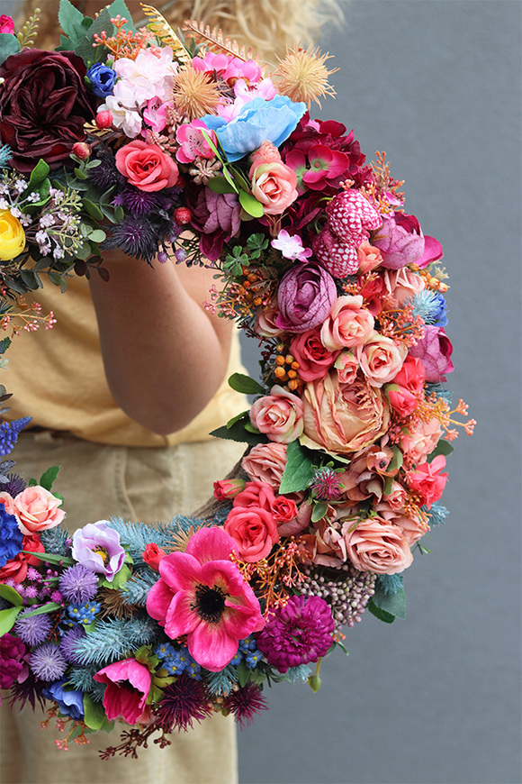 Colores, wianek dekoracyjny na drzwi