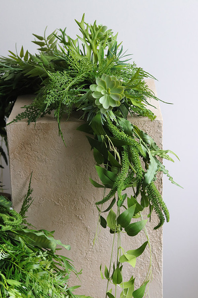 Green Forest, zielona girlanda dekoracyjna