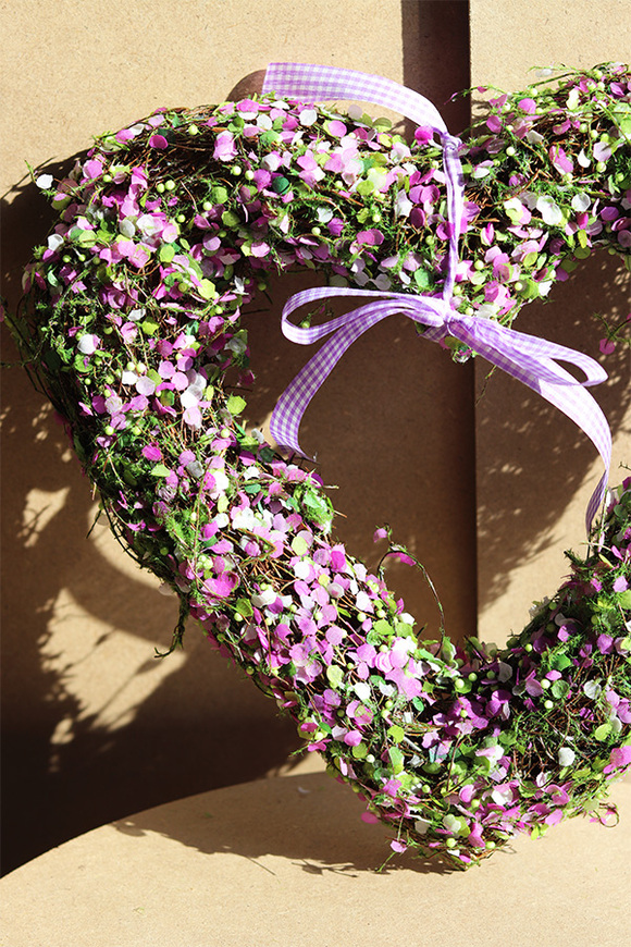 Violet Pond, wianek na drzwi