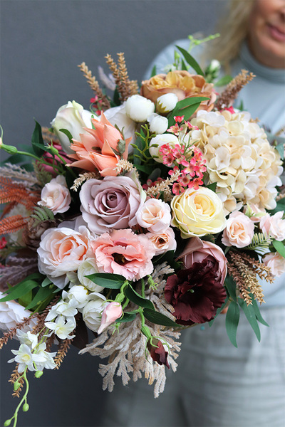 Debora Small, jesienna kompozycja w naczyniu