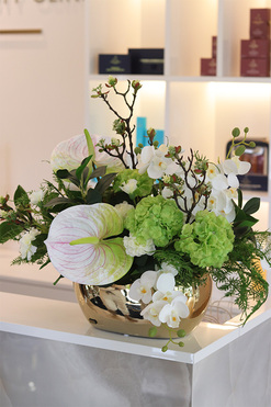 Crato Secret of Flowers, egzotyczna kompozycja kwiatowa, wym.46x65cm  